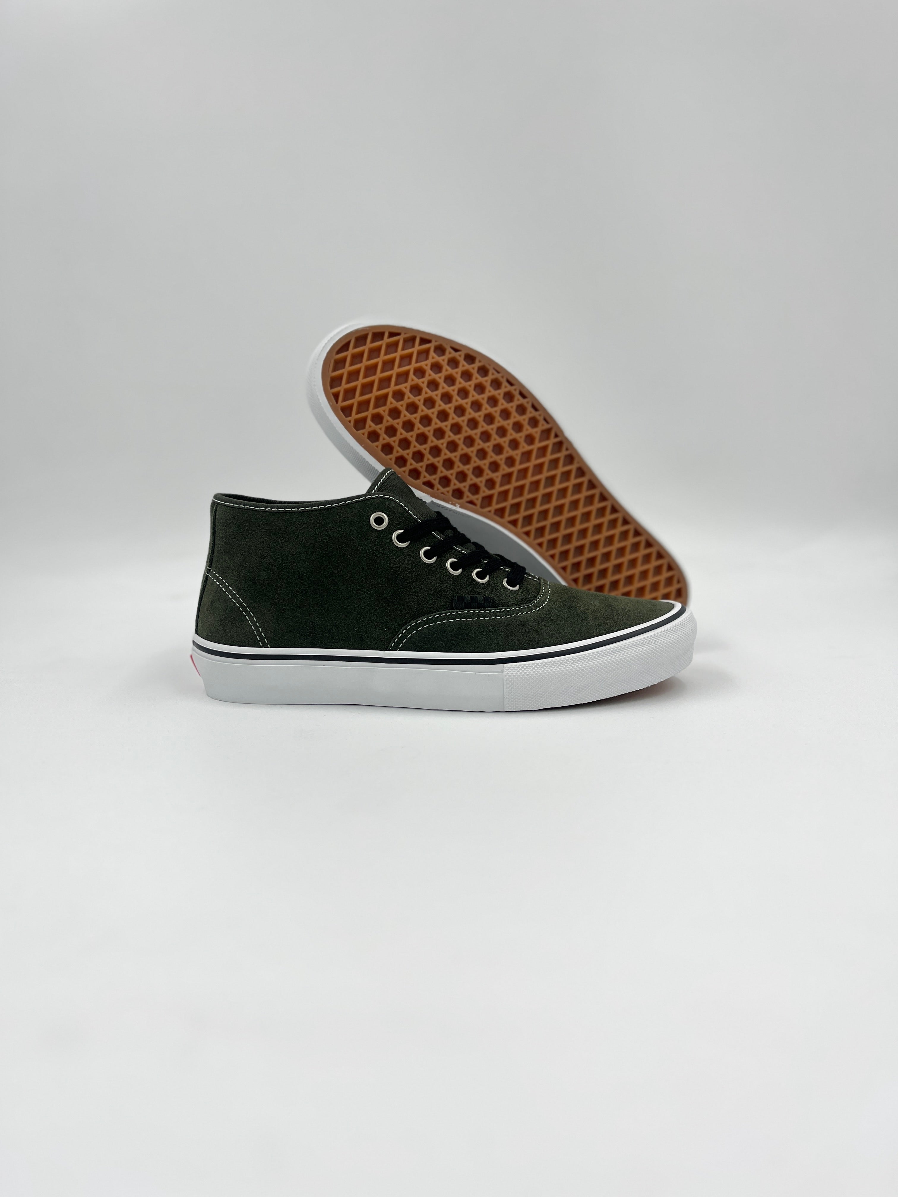 Skate Authentic Mid (Obsidian Fern)