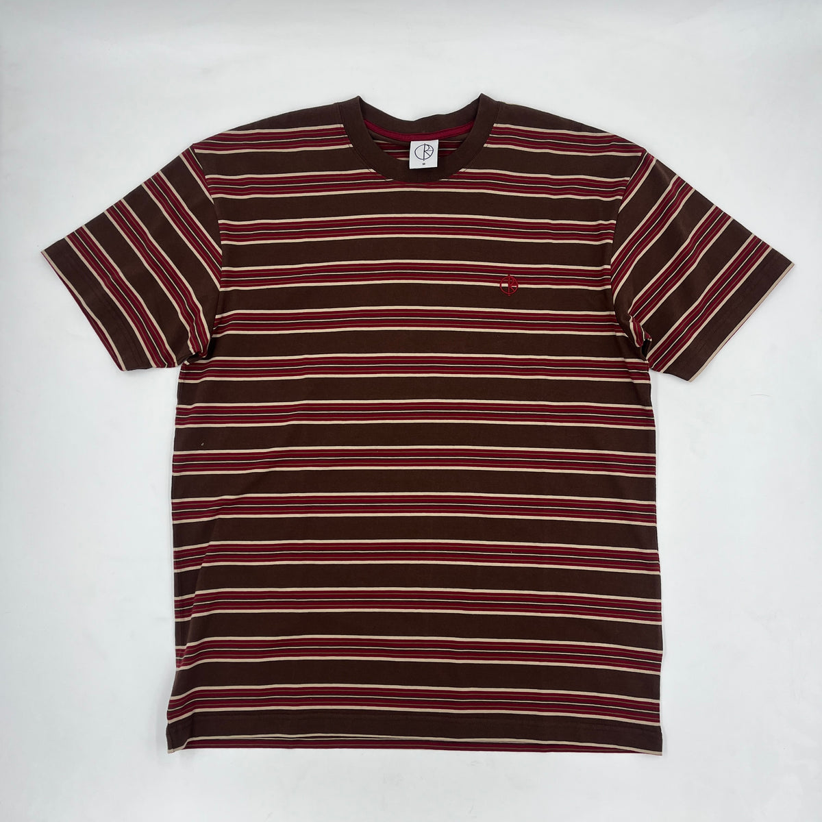 Stripe Tee (Brown/Red)