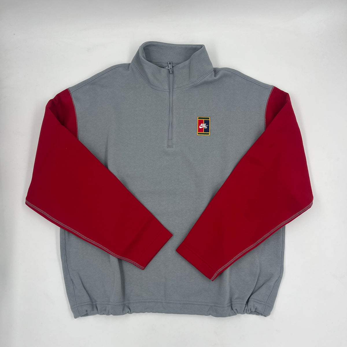 Fleece 1/2-Zip Skate Sweatshirt (Gym Red/Stealth)