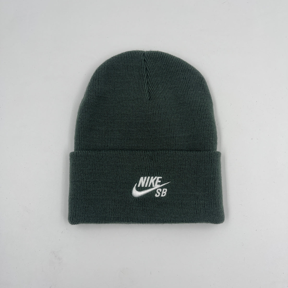 Skate Peak Beanie (Camo Green)
