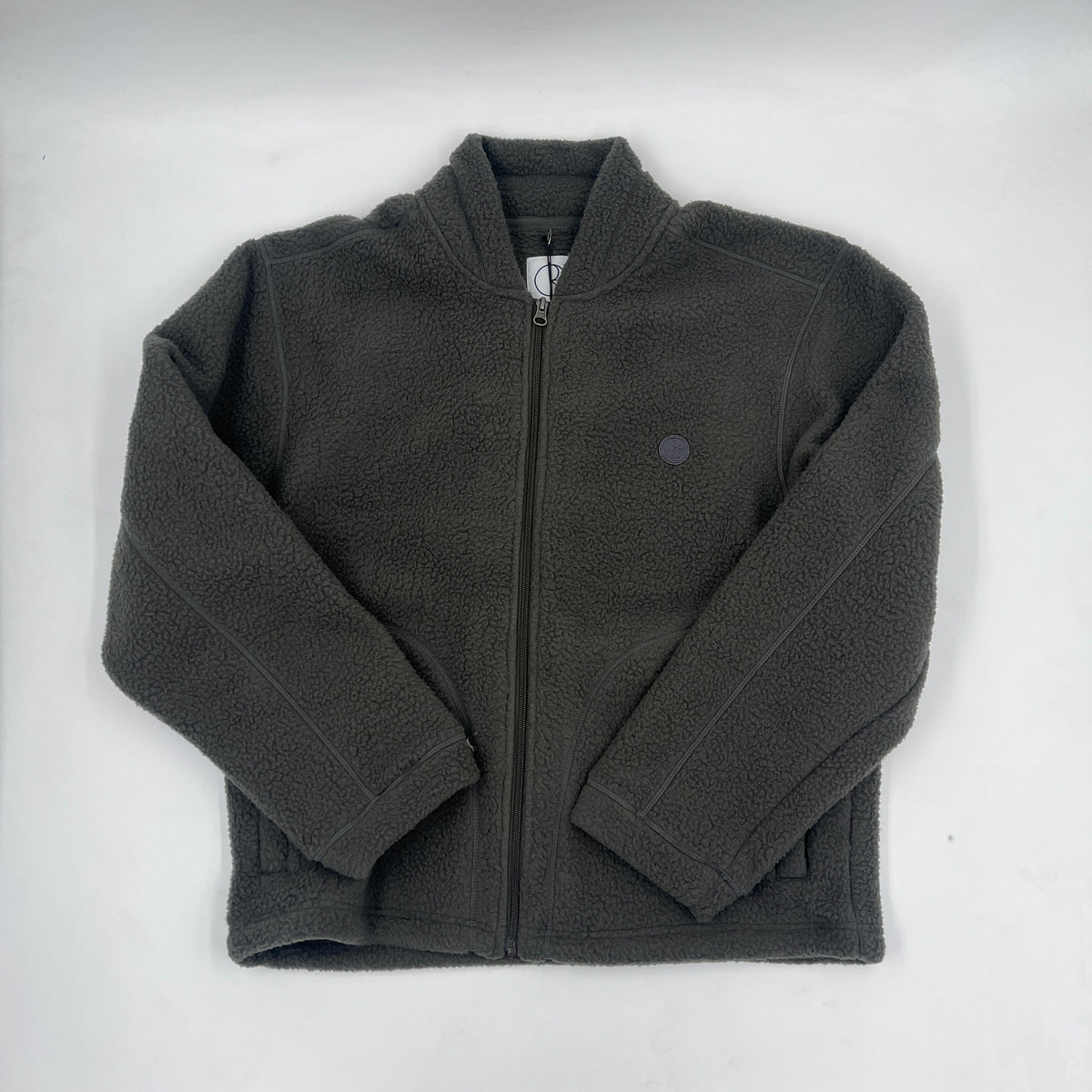 Roman Fleece Jacket (Dirty black)