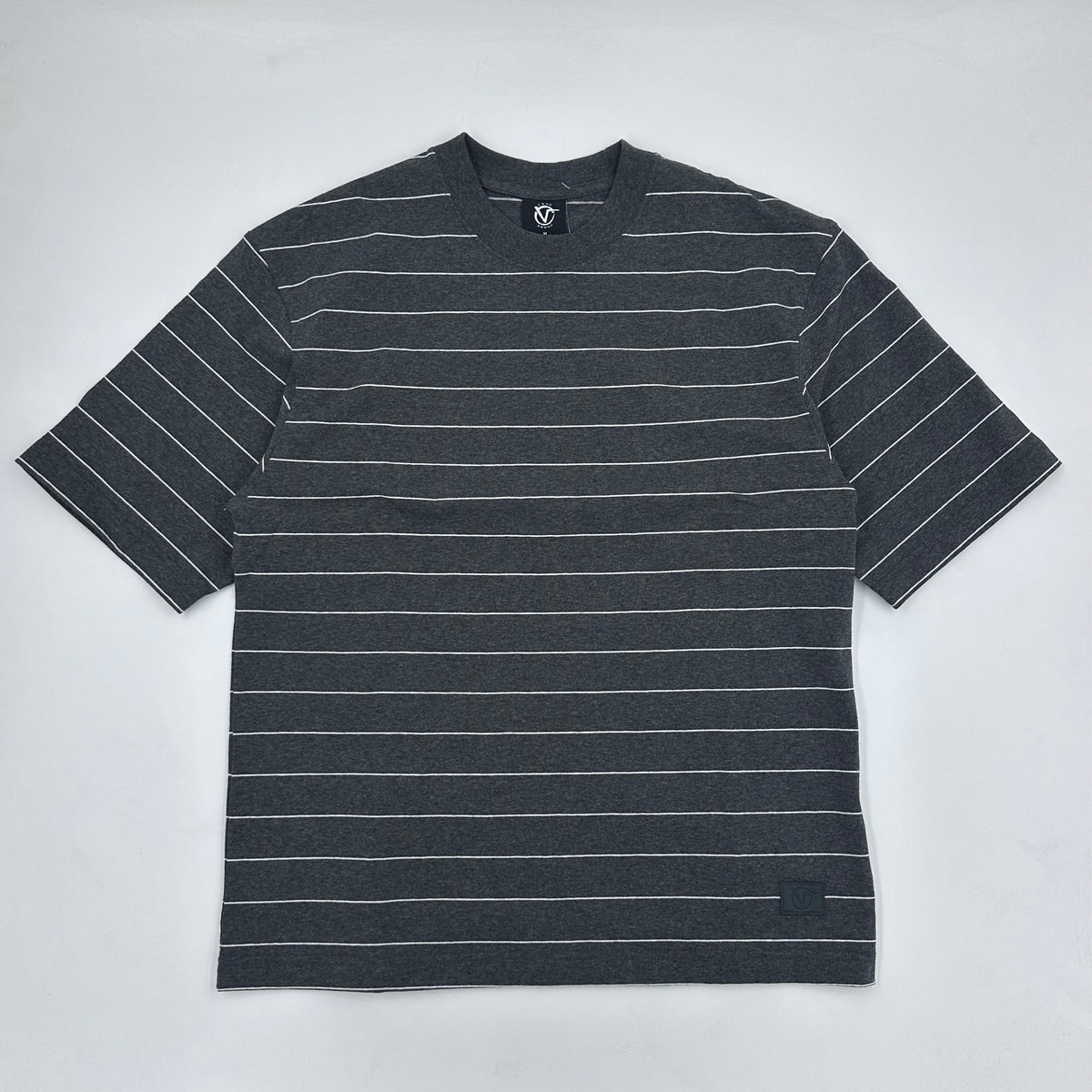 Rowan Z Stripe SS Shirt (Charcoal)