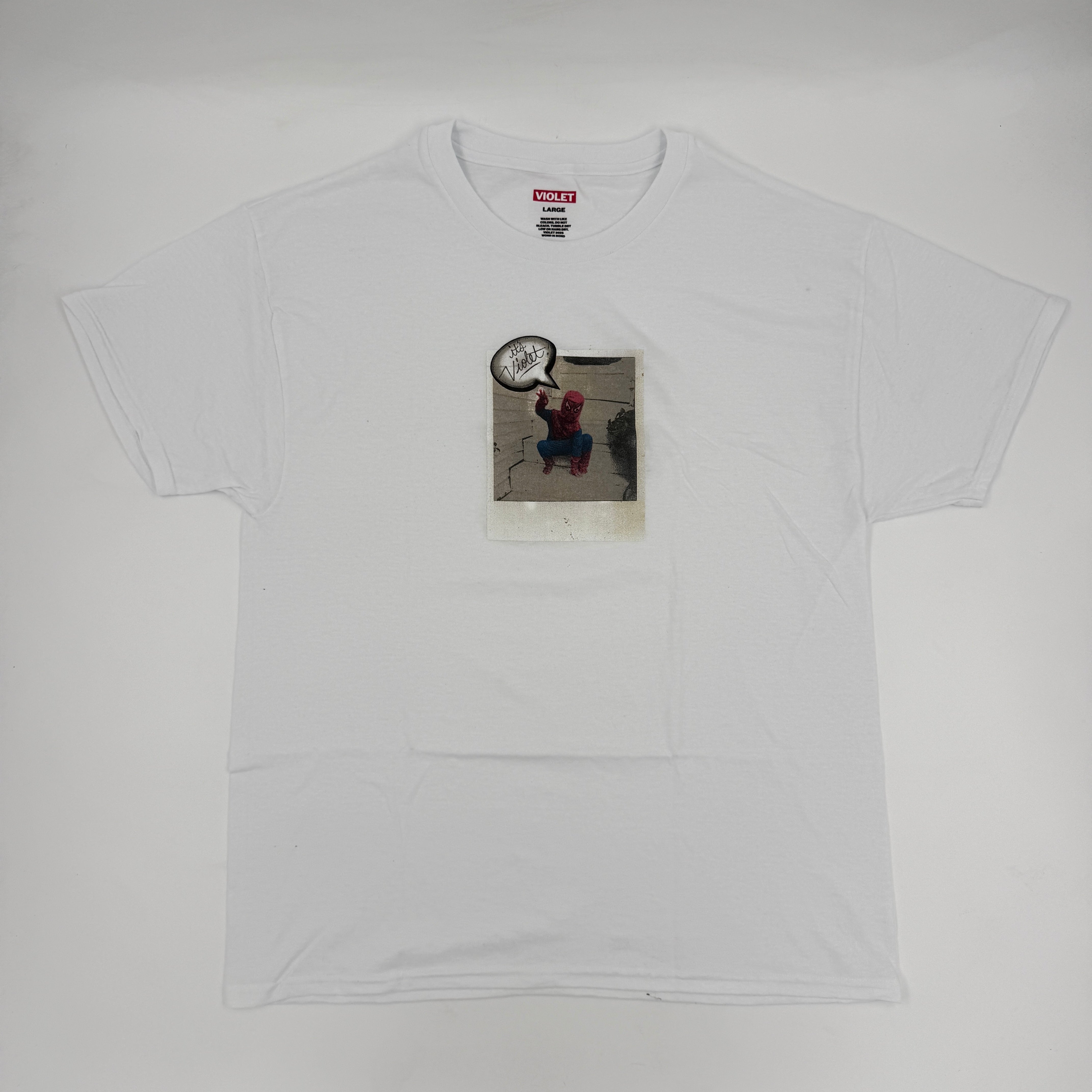 Spiderman Polaroid Tee (White)