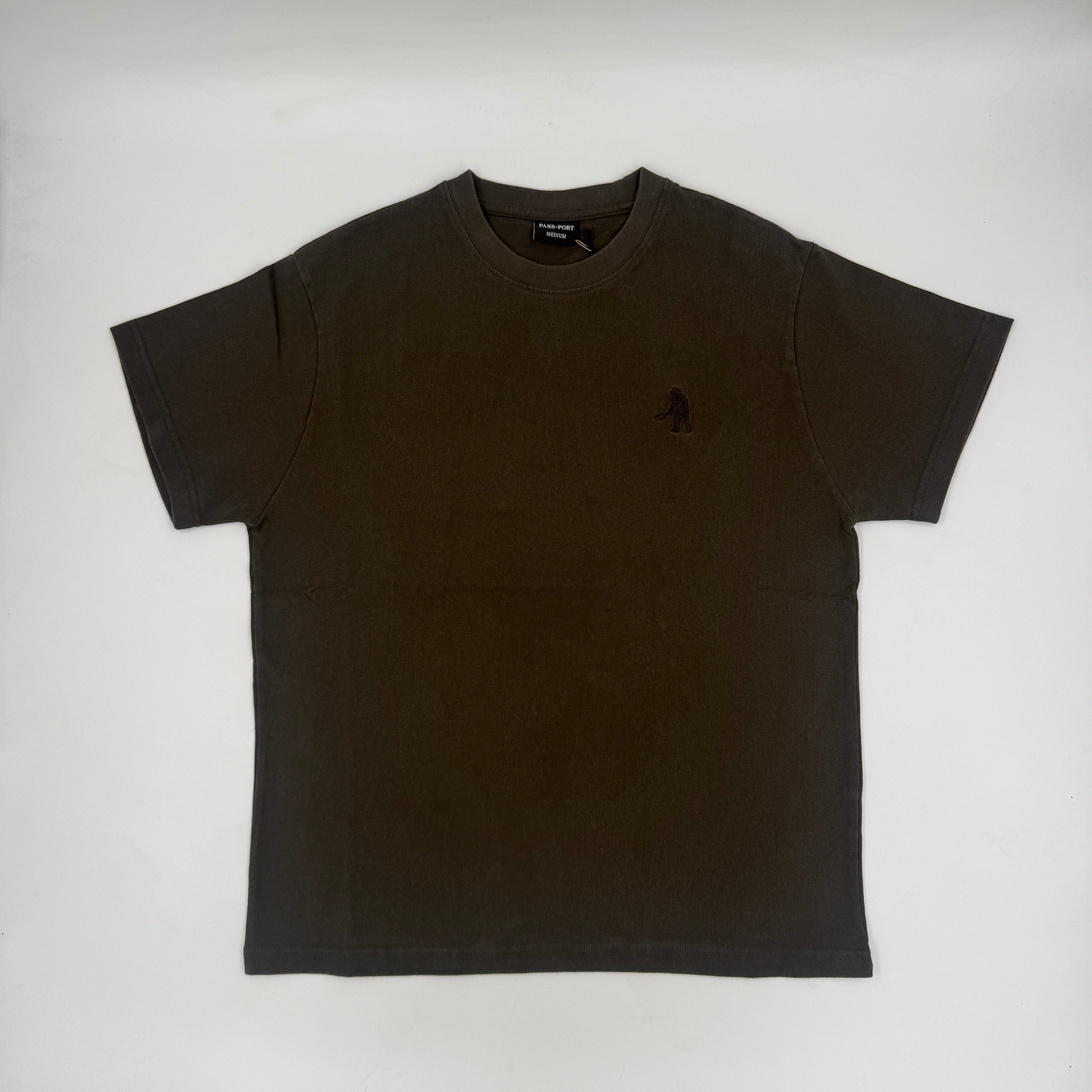 Solid Workers Tee (Dark Olive)