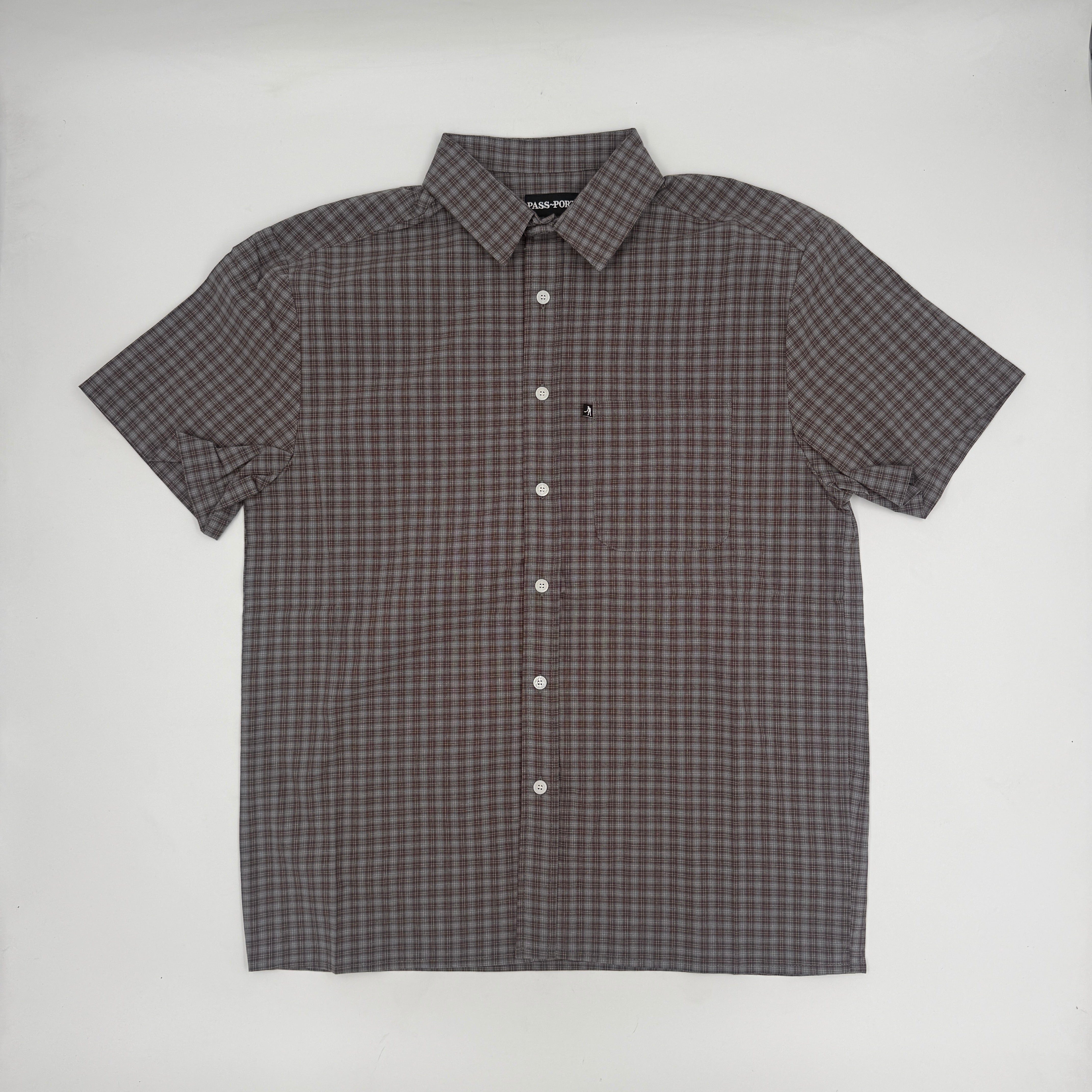 Workers Check S/S (Sangria)