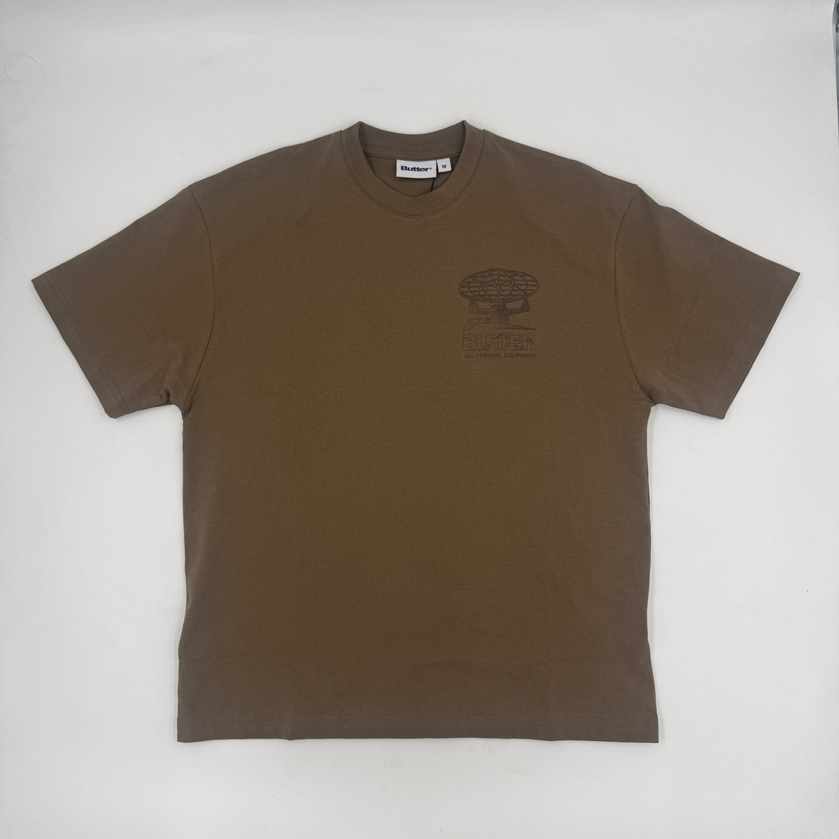 Terrain Tee (Dark Taupe)