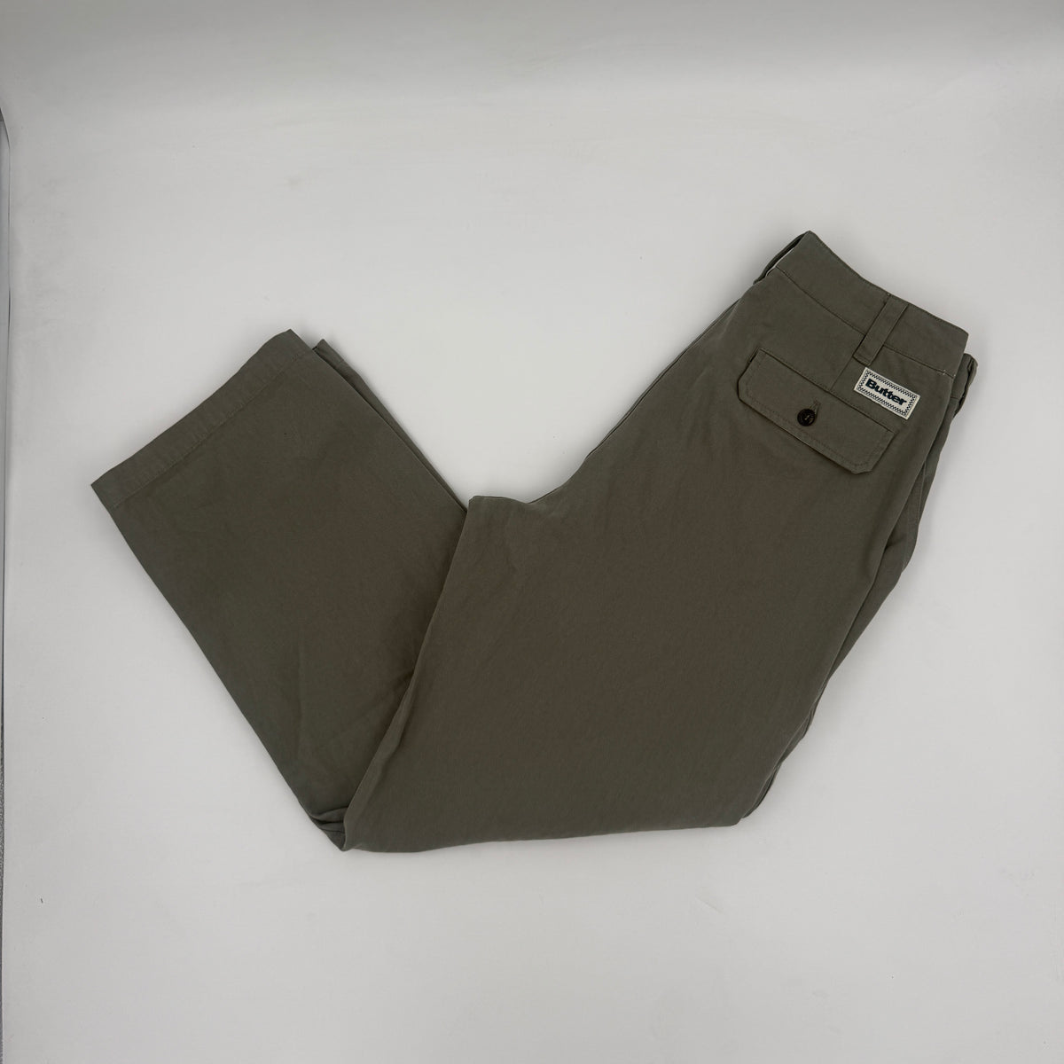 Pleated Trousers (Washed Fatigue)