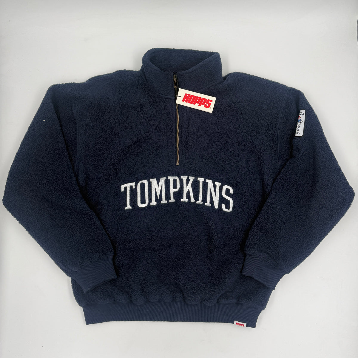 HOPPS x QS TOMPKINS 3/4 ZIP (NAVY)