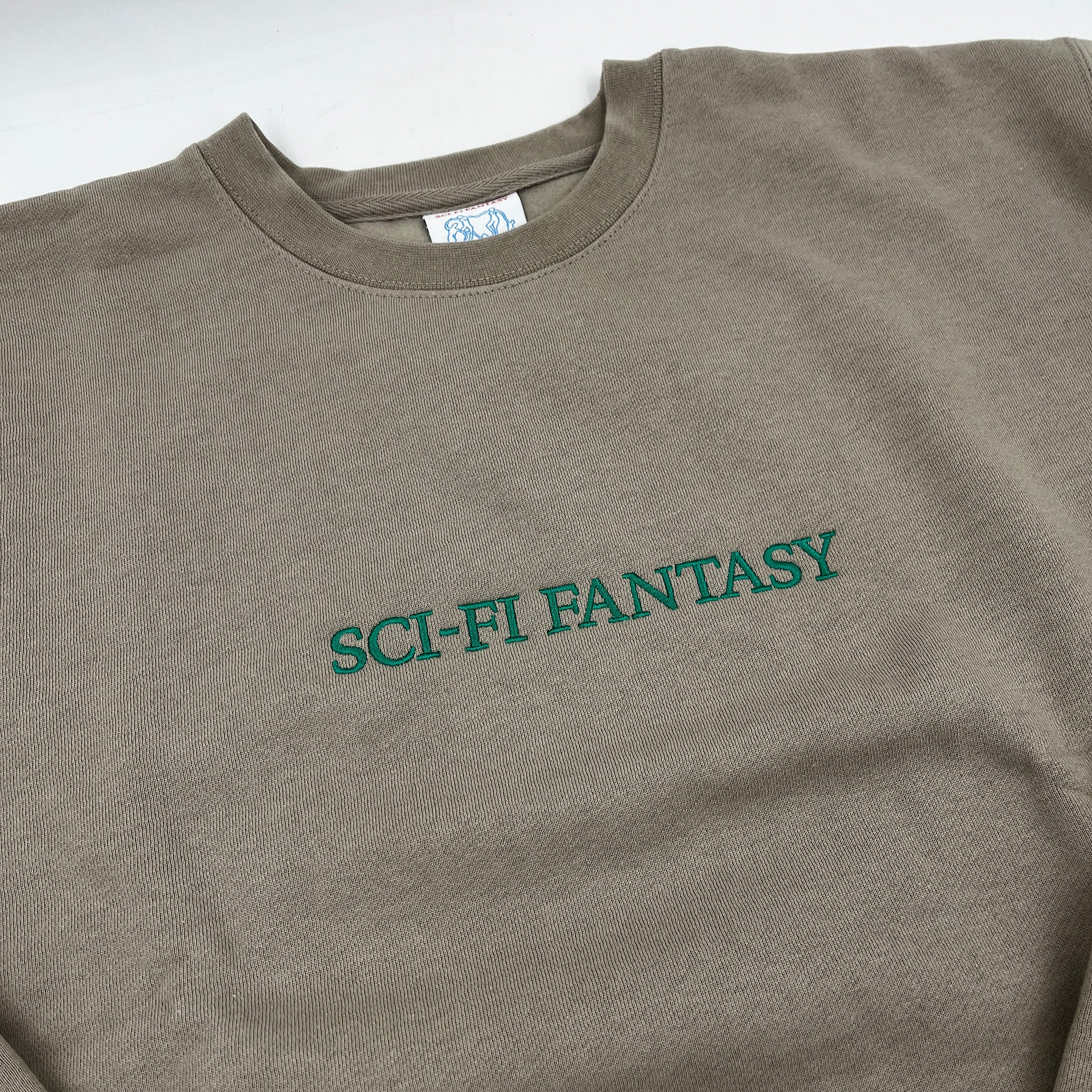 Logo Crewneck Fleece (Cement)