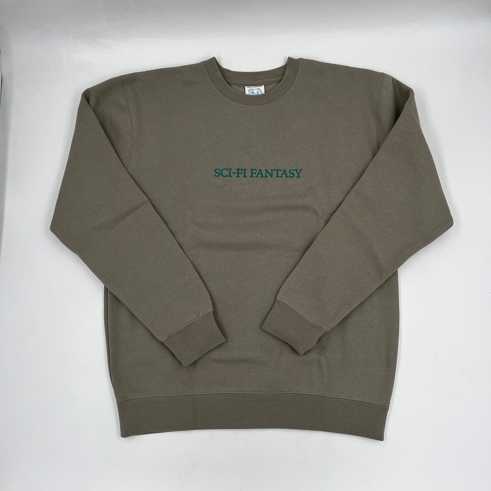 Logo Crewneck Fleece (Cement)