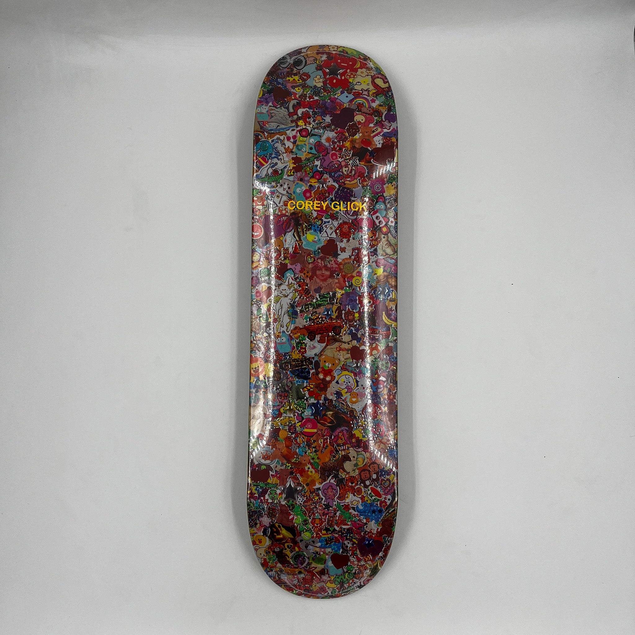Corey Glick Sticker Collage Board
