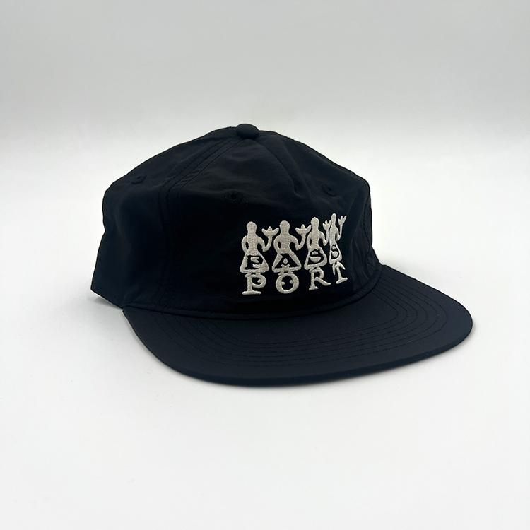 4 Flowers RPET Workers Cap (Black)