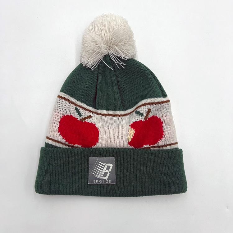 Apple Beanie (Green)