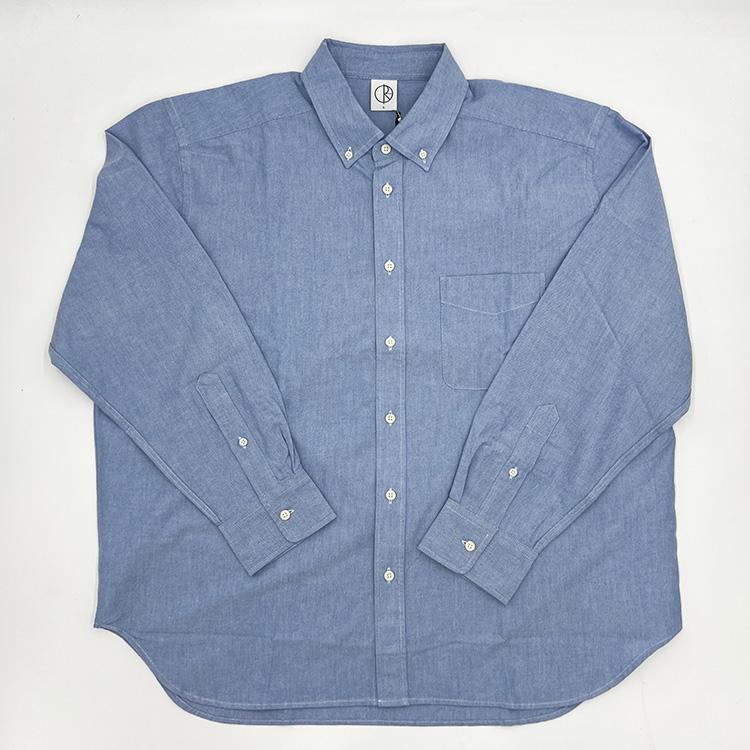 Benjamin L/S Shirt (Marine Blue)