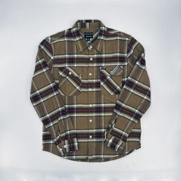 Bowery L/S Flannel (Light Brown)