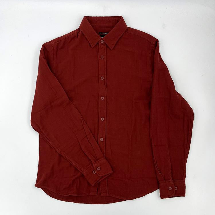 Bowery Sw Np L/S Flannel (Dark Brick)
