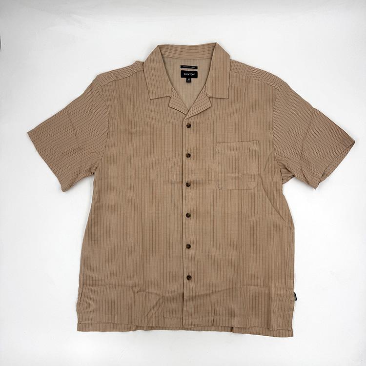 Bunker Slub S/S Woven (Italian Clay Stripe)