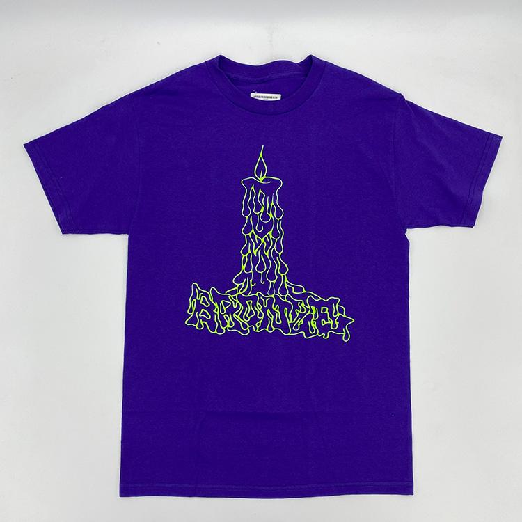 Candle Tee (Purple)