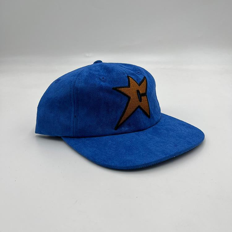 C Star Suede Hat (Blue)