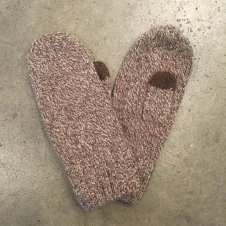 The Rowan Mitt (Brown Marl)