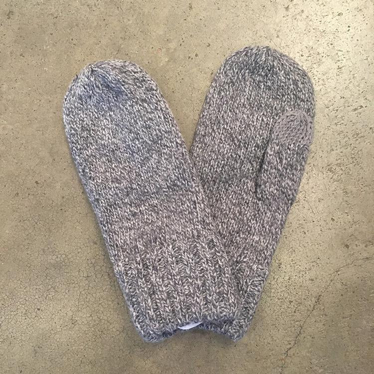The Rowan Mitt (Grey Marl)