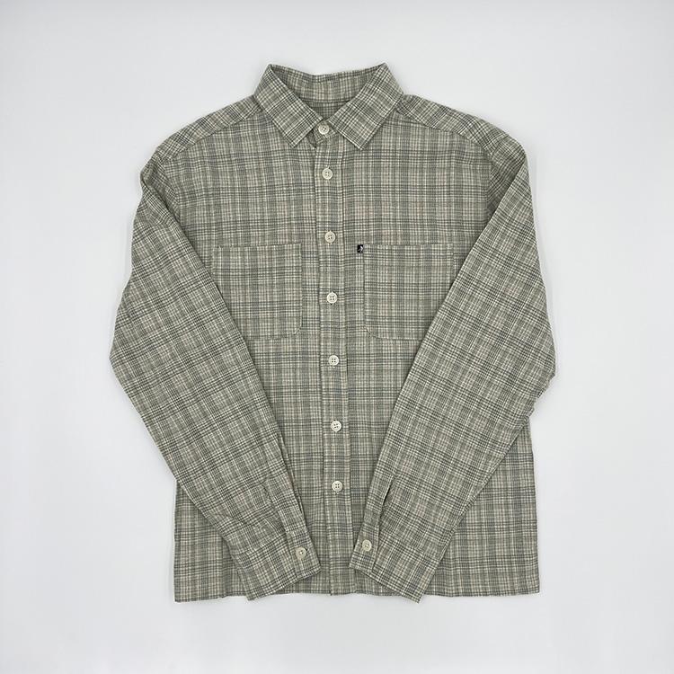 Workers Check L/S Shirt (Green/Blue)