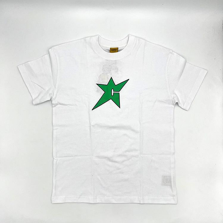 C Star Tee (White/Green)