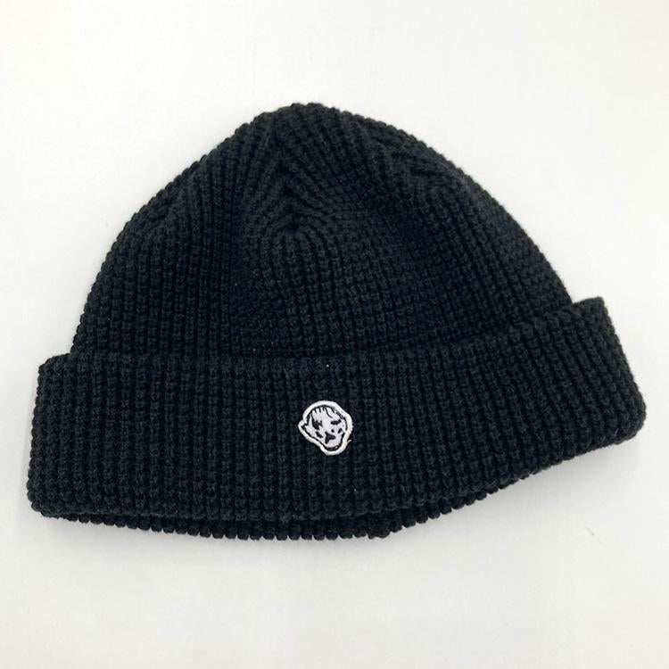 Waffle Knit Beanie (Charcoal)