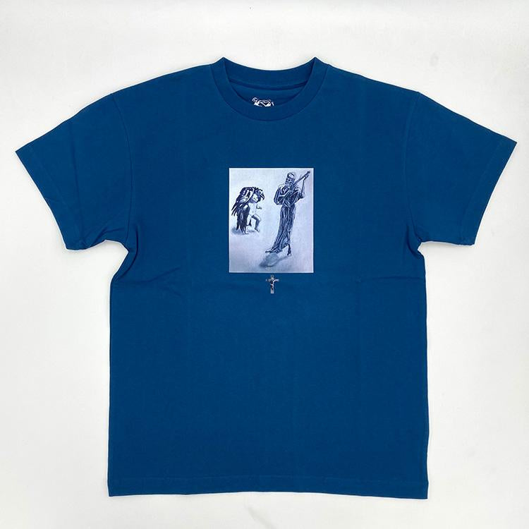 First Step Tee (Petrol Blue)