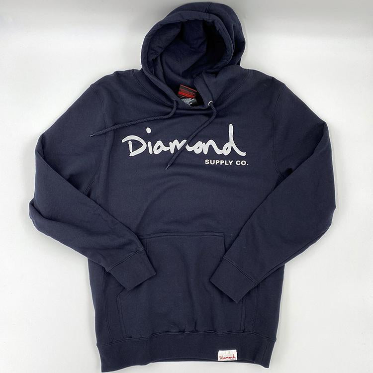 OG Script Hoodie (Navy)