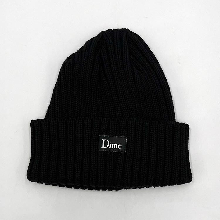 Classic Rib Beanie (Black)