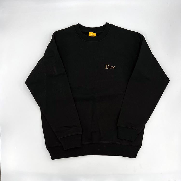 Classic Small Logo Crewneck (Black)