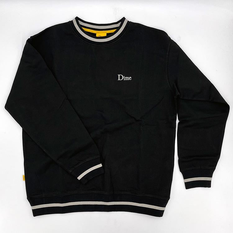 French Terry Crewneck (Black)