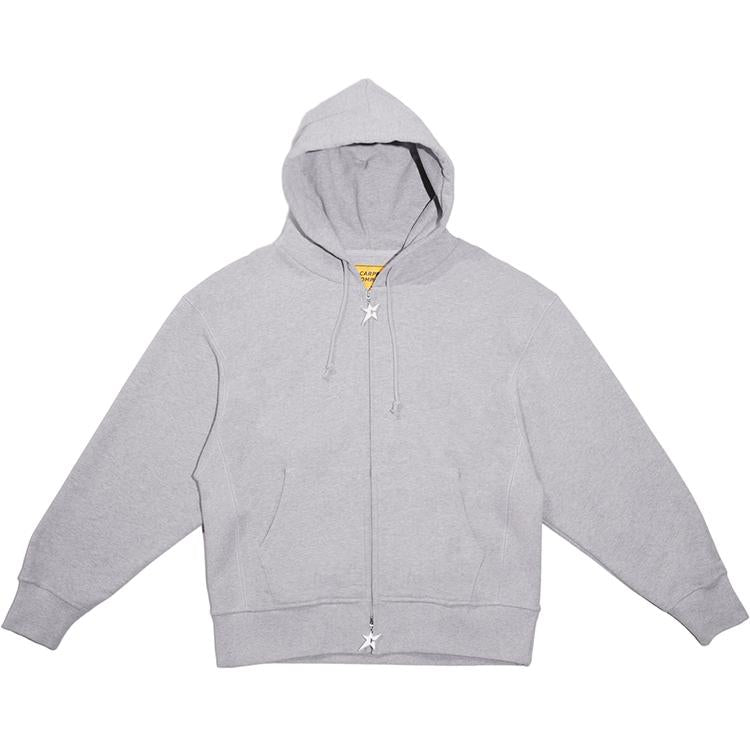Big C Star Double Zip Hoodie (Grey)