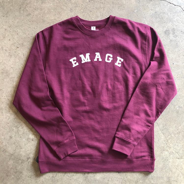Collegiate Crew (Maroon/White)