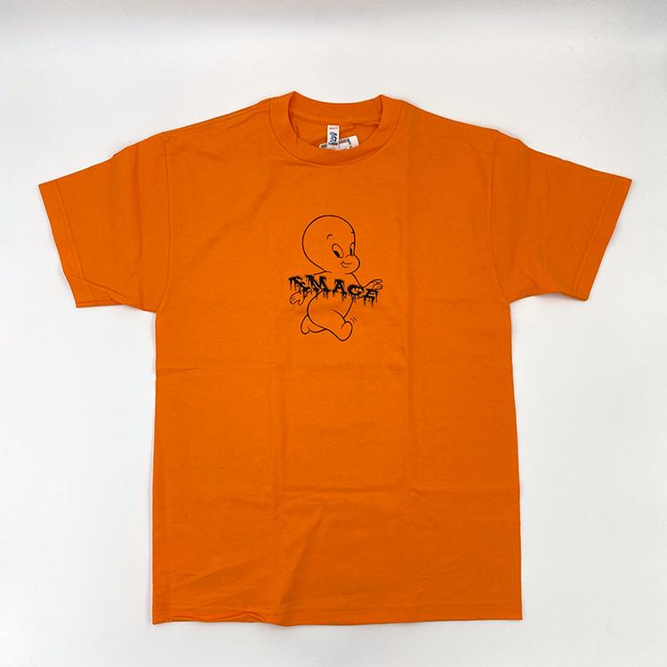 Casper Tee (Orange/Black)