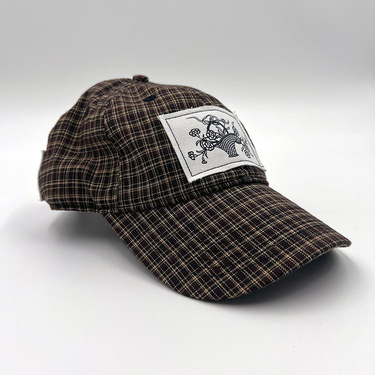 Edible Flowers Leauges Cap (Red/Brown)