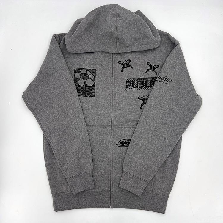 Sum Zip Hoodie (Grey)