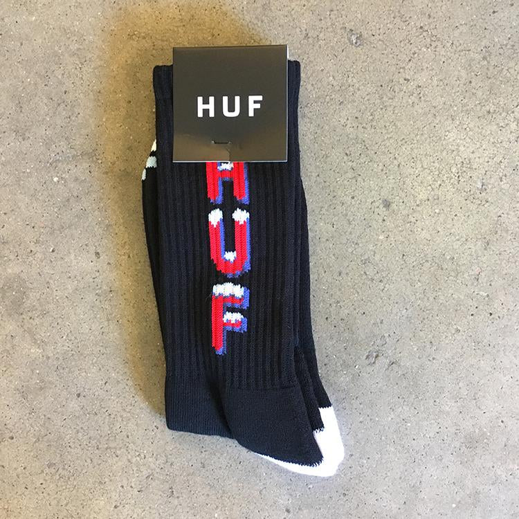 Ice Crew Sock (Black)