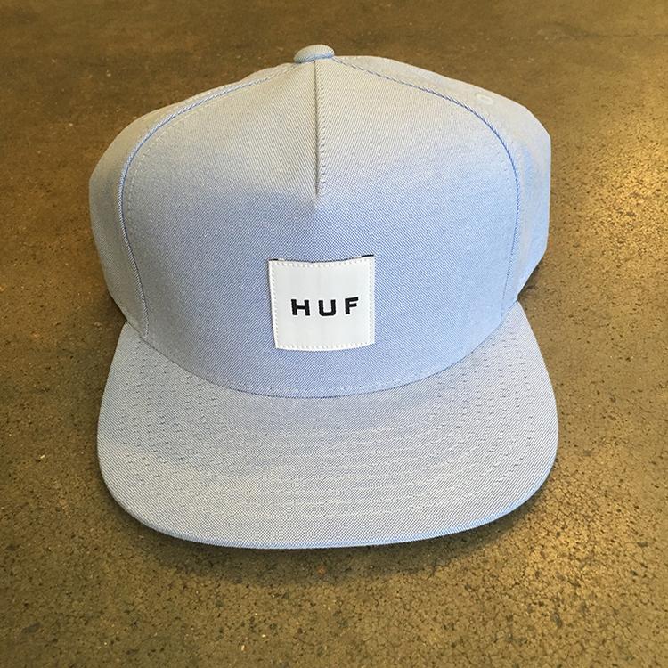 Oxford Box Logo Snapback (Blue)