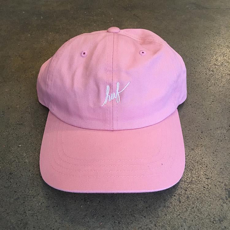 Script Logo Curve Brim (Pink)