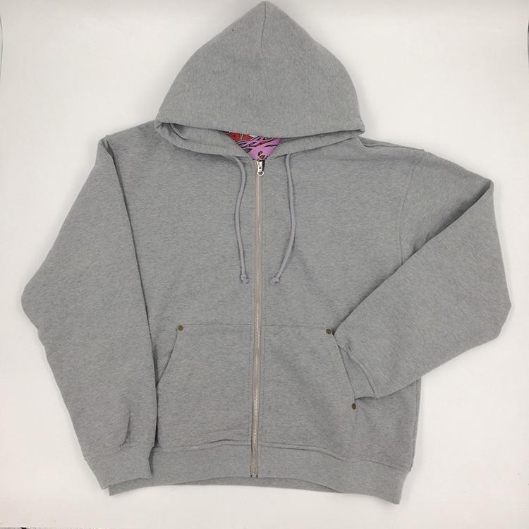 C-Star Embossed Hoodie (Grey)