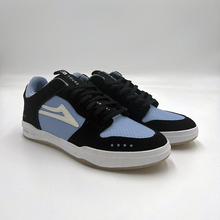 Telford Low (Light Blue/Black Suede)
