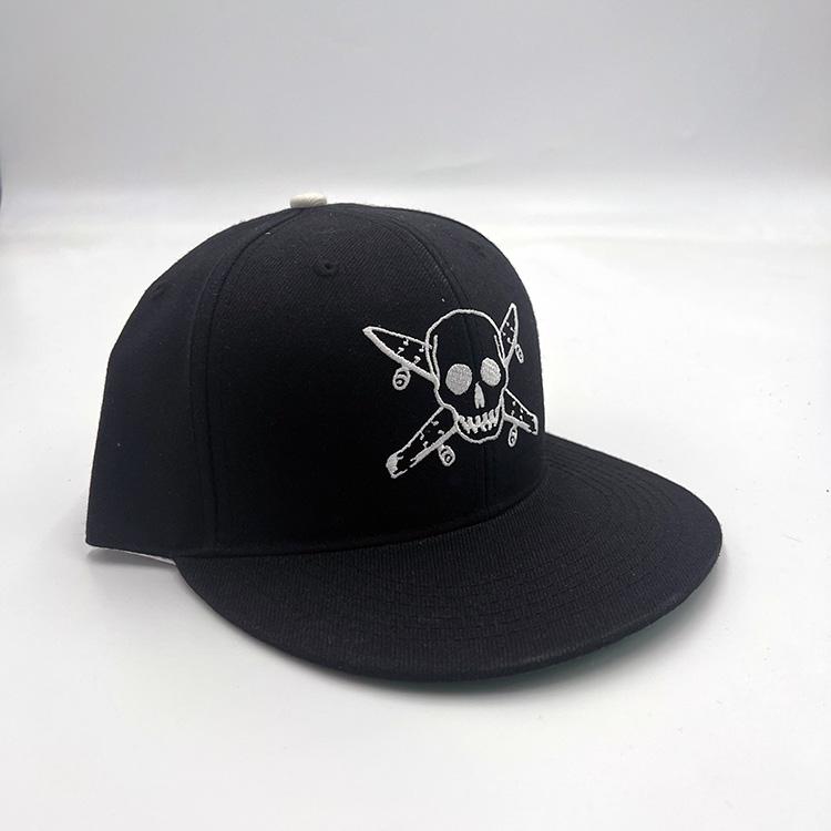 Street Pirate Fitted Cap (Black)