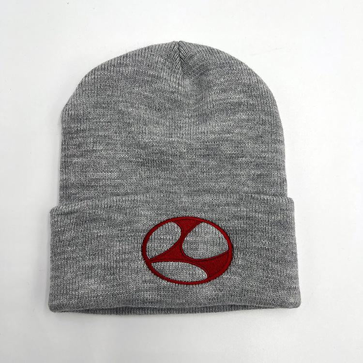Limo Logo Beanie (Grey/Red)
