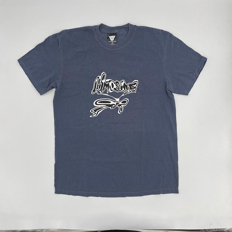 Moth Tee (Denim Blue)