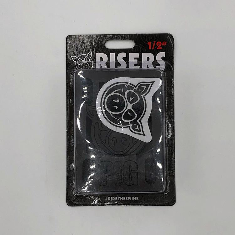 1/2" Riser Black