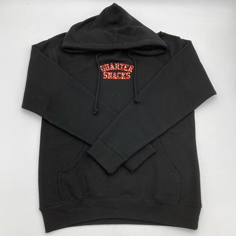 Embroidered Zebra Arch Hoody (Black)