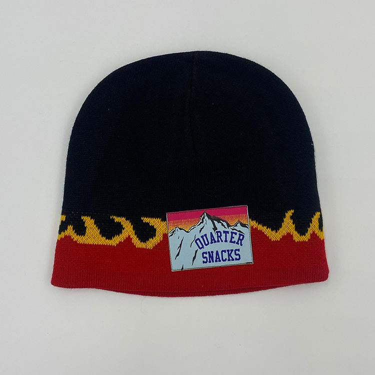 Flame Beanie (Black)