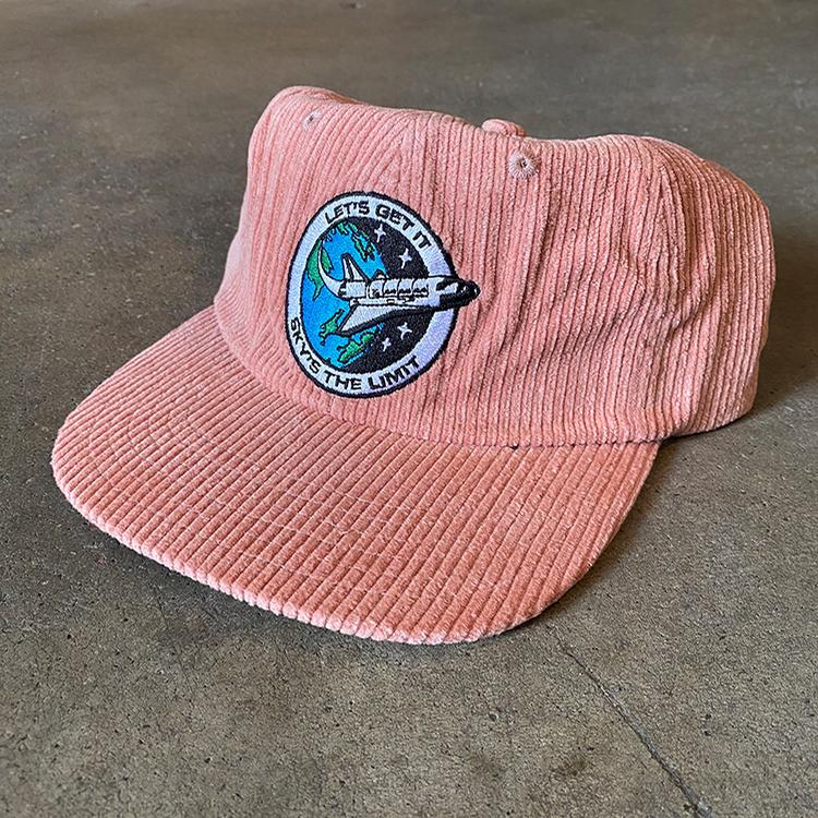Skys The Limit Cap (Pink Cord)